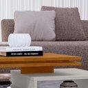 Ver imagem 4 de Mesa de Centro Lima Cinamomo com Off-white - Bechara