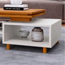 Ver imagem 5 de Mesa de Centro Lima Cinamomo com Off-white - Bechara
