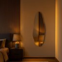 Ver imagem 1 de Espelho Orgânico 70x30 E05 Decoração Lapidado Design Moderno Luxo Closet Quarto Sala Banheiro