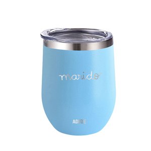 Copo Térmico Aduze Cuia Classic Marido 300ml - Azul Claro