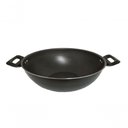 Ver imagem 1 de Panela Frigideira Wok Antiaderente Grande 30cm Grafite