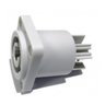 Kit 20 Conector Powercon Femea Branco - 1