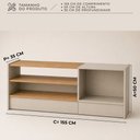 Ver imagem 5 de Rack Module 1550mm com Prateleira e Nicho Byhouse