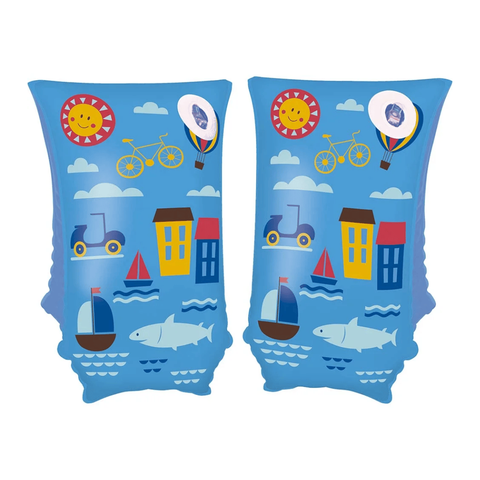 Boia de Braço Azul Mor até 50kg 30cm X 18cm Flutuador