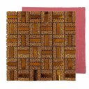 Ver imagem 3 de Pastilha Adesiva Vidro Parede Cozinha Banheiro Salao Casa Barbearia Reforma Obra Decoraçao Resistent