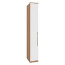 Ver imagem 1 de Guarda Roupa 1 Porta com Prateleira 234cm Setiba Plus Carvalho/branco
