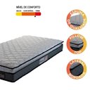 Ver imagem 3 de Colchão Solteiro Hellen Estofados e Espuma D33 Pillow Top Millenium 88x188x19cm