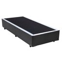 Ver imagem 1 de Cama Box Solteiro Sintético Sereneprime Cinza 88x188x40