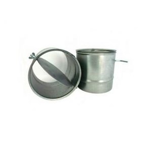 Colarinho para Duto Flexivel c/Registro - Diam: 10" - 250 mm