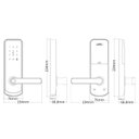 Ver imagem 5 de Fechadura Digital S-power com Biometria, Senha, Cartão e Chave Stam