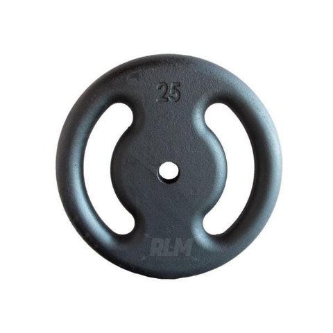 Anilha de Ferro Fundido Pintada - 25 Kg