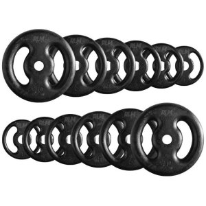 Combo com 12 Anilhas de Ferro Fundido - 50 Kg