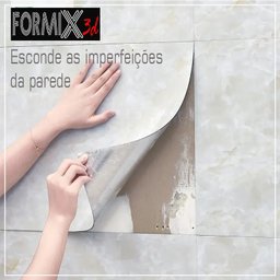 Kit 20 Placas Revestimento Parede Auto-Adesiva Imitação Mármore 30 x 60cm - K20IM05 - 7
