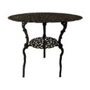 Ver imagem 1 de Mesa de Jardim em Alumínio Preto Viena 80cm Piscina Varanda