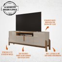 Ver imagem 3 de Rack Para Sala 170 cm 011080 Off White Cedro DCASA