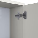 Ver imagem 4 de Gabinete para Banheiro com Espelho Bologna 60cm Arenas BA1070AR - Art In Móveis