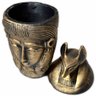 VASO CANOPICO EGIPCIO EM RESINA - ANÚBIS - 3