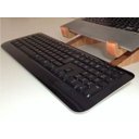 Ver imagem 3 de Suporte Para Notebook Em Madeira Envernizada Prático E Leve