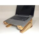 Ver imagem 1 de Suporte Para Notebook Em Madeira Envernizada Prático E Leve