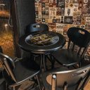 Ver imagem 3 de Mesa de Canto para Cozinha Pequena Madeira Maciça Empório Tambo - Stronger Whiskey - Preto