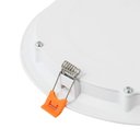 Ver imagem 7 de Kit 4 Painel de Led Redondo Embutir Recuado 24w Bivolt Taschibra 6500k Frio