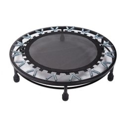 Cama Elástica Mini Jump 32 molas profissional aro preto - 1