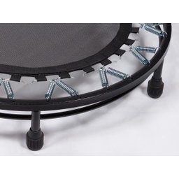 Cama Elástica Mini Jump 32 molas profissional aro preto - 2