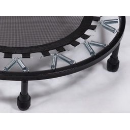 Cama Elástica Mini Jump 30 molas profissional aro preto - 2