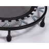 Cama Elástica Mini Jump 30 molas profissional aro preto - 2