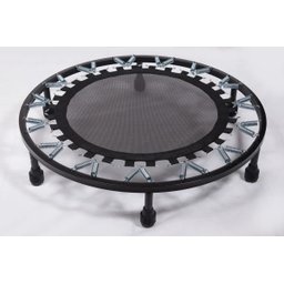 Cama Elástica Mini Jump 30 molas profissional aro preto - 3