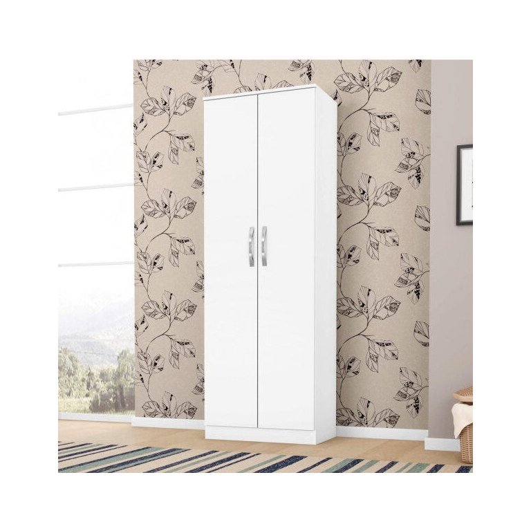 Sapateira Golden 2 portas 6 prateleiras Branca - Demóbile