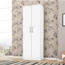 Ver imagem 1 de Sapateira Golden 2 portas 6 prateleiras Branca - Demóbile