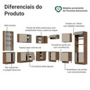 Ver imagem 4 de Armário de Cozinha Completa de Canto 549 cm Rustic/Crema Vik Madesa 01