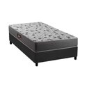 Ver imagem 1 de Colchão Solteiro Herval Espuma Black 25 DF+Box Gray 88x188