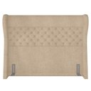 Ver imagem 6 de Cabeceira Cama Box Casal 140cm Trinidad P02 Boucle Bege - Mpozenato