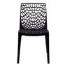 Mesa de Jantar Industrial 4 Lugares 120x90 Tolix Magno L/p + 4 Cadeiras Gruvyer Preto Fosco Design M - 6