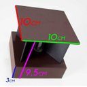 Ver imagem 2 de Arandela 2 Fachos Regulável Led Garantia De 5 Anos - Luminária Marrom St423