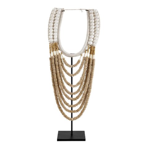 Escultura Decorativa Conchas com Suporte 70cm 17161 Mart