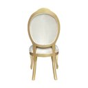 Ver imagem 5 de 4 Cadeira Medalhao Madeira Maciça Design Ingles Luxo Poltrona Entalhada Renascentista Natural Ingles