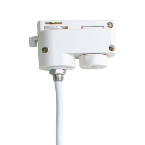Kit com 3 Adaptadores para Colocar Pendente em Trilho Eletrificado Branco St189