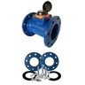 Hidrômetro Woltmann Axial Dn 100mm 4 Polegada + Conexões - 1