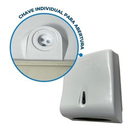 Suporte Papel Toalha Banheiro Interfolhado Trilha - 2