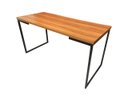 Ver imagem 1 de Mesa de Apoio Escritório 150x60cm Diretor Estilo Industrial