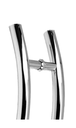 Ver imagem 6 de Puxador Inox Polido Tubular Tipo S 45cm Todas Portas