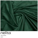Ver imagem 4 de Sofá Curvo Montserrat 150cm 2 Lugares Veludo Verde - Nexta Casa