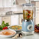 Ver imagem 4 de Liquidificador Ariete Vintage Azul 1000W Copo de Vidro 1,5L 110V - Linha Retrô 583