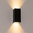 Ver imagem 4 de Arandela Duplo Facho Longo Preta + 2 Lâmpada Led Gu10 6w 3000K ST187