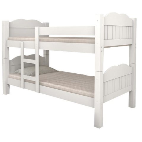 Beliche Geval Madrid Solteiro - Branca