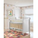 Ver imagem 1 de Berço Mini Cama Carolina Mirelle Americano - Branco