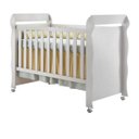 Ver imagem 2 de Berço Mini Cama Carolina Mirelle Americano - Branco